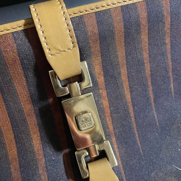 Gucci AGENDA Diary Planner Note Cover Jackie Leather Brown - Picture 3 of 10